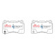 Brzdy DBA DBA Brake Pads Street Series Ceramic, Front Axle DB1678SS | race-shop.sk