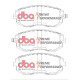 Brzdy DBA DBA Brake Pads Xtreme Performance ECE R90 certified, Front Axle DB1491XP | race-shop.sk