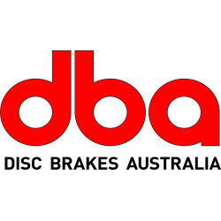 DBA 5000 series Curved Slotted DBA52230BLKCSL (2 pcs)