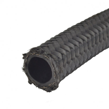 Hadice na olej Gumená hadica s nylonovým opletom AN6 (8,71mm) | race-shop.sk