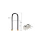 Whiteline Whiteline KLB102-25 Lowering Block Kit 2.5"" | race-shop.sk