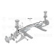 Stabilizátory a tyčky Whiteline BWF18Z Sway Bar 22mm 2 Point Adjustable | race-shop.sk