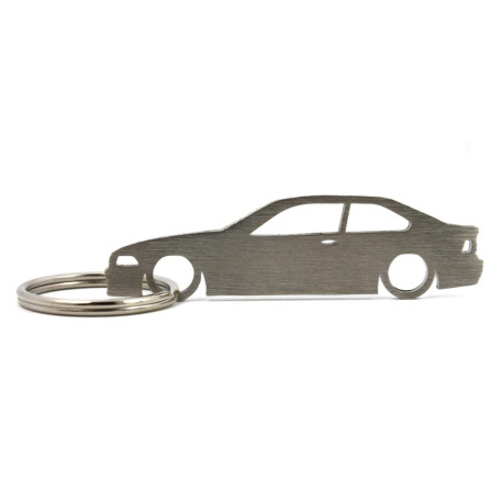 Car-Shapes kľúčenky BMW 3 series E36 coupe kľúčenka z nehrdzavejúcej ocele | race-shop.sk
