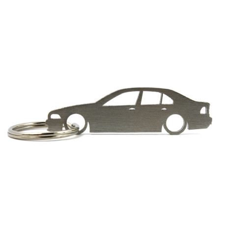 Car-Shapes kľúčenky BMW 5 series E39 sedan kľúčenka z nehrdzavejúcej ocele | race-shop.sk