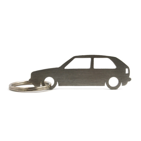 Car-Shapes kľúčenky VW Volkswagen Golf MK2 3d kľúčenka z nehrdzavejúcej ocele | race-shop.sk