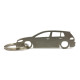 Car-Shapes kľúčenky VW Volkswagen Golf MK7 5d kľúčenka z nehrdzavejúcej ocele | race-shop.sk