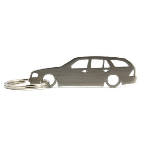 Car-Shapes kľúčenky Mercedes C W202 kombi kľúčenka z nehrdzavejúcej ocele | race-shop.sk