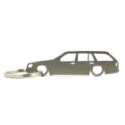 Mercedes E W124 kombi kľúčenka z nehrdzavejúcej ocele