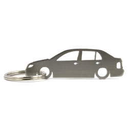 Skoda Fabia MK1 sedan kľúčenka z nehrdzavejúcej ocele