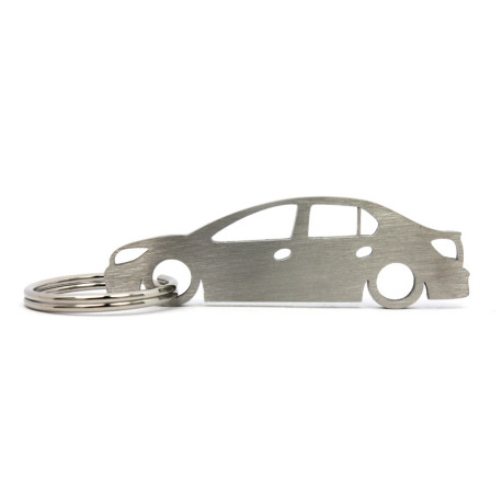 Car-Shapes kľúčenky Dacia Logan MK2 sedan kľúčenka z nehrdzavejúcej ocele | race-shop.sk