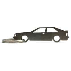 Audi Quattro kľúčenka z nehrdzavejúcej ocele
