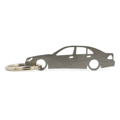 Car-Shapes kľúčenky Mercedes W211 sedan kľúčenka z nehrdzavejúcej ocele | race-shop.sk