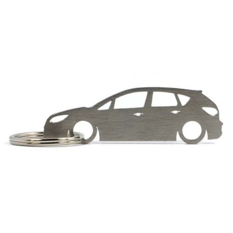 Car-Shapes kľúčenky Opel Astra J 5d kľúčenka z nehrdzavejúcej ocele | race-shop.sk