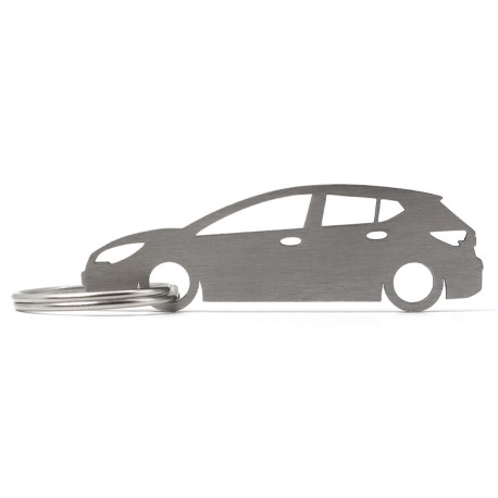 Car-Shapes kľúčenky Opel Astra K 5d kľúčenka z nehrdzavejúcej ocele | race-shop.sk