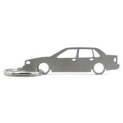 Volvo 740 sedan kľúčenka z nehrdzavejúcej ocele