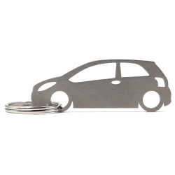 Toyota Yaris 2gen 3d kľúčenka z nehrdzavejúcej ocele