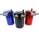 Oil Catch tanks (OCT) Oil catch tank RACES PRO s 2 vývodmi - objem 0,3l | race-shop.sk