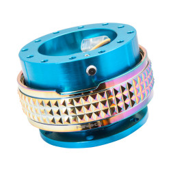 NRG GEN 2.1 quick release Pyramid Series, New Blue/Neo Chrome