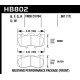 Brzdové dosky HAWK performance HAWK DTC-70 predné brzdové dosky pre Ford Mustang, HB802U.661 | race-shop.sk