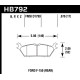Brzdové dosky HAWK performance HAWK LTS zadné brzdové dosky pre Ford F-150/Expedition, Lincoln Navigator, HB792Y.676 | race-shop.sk
