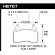 Brzdové dosky HAWK performance Hawk Brake Pad DTC-60 HB787G.582 | race-shop.sk