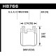 Brzdové dosky HAWK performance Hawk Brake Pad HP Plus HB766N.624 | race-shop.sk