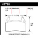 Brzdové dosky HAWK performance Hawk Brake Pad Performance Ceramic HB726Z.582 | race-shop.sk