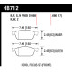 Brzdové dosky HAWK performance Hawk Brake Pad ER-1 HB712D.680 | race-shop.sk