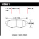 Brzdové dosky HAWK performance Hawk Brake Pad HPS 5.0 HB671B.628 | race-shop.sk
