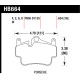 Brzdové dosky HAWK performance Hawk Brake Pad DTC-60 (16 mm) HB664G.634 | race-shop.sk