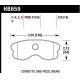 Brzdové dosky HAWK performance Hawk Brake Pad HPS HB659F.570 | race-shop.sk