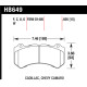 Brzdové dosky HAWK performance Hawk Brake Pad DTC-80 HB649Q.605 | race-shop.sk