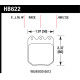 Brzdové dosky HAWK performance Hawk Brake Pad DTC-60 HB622G.490 | race-shop.sk