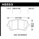 Brzdové dosky HAWK performance Hawk Brake Pad HPS 5.0 HB553B.652 | race-shop.sk