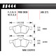 Brzdové dosky HAWK performance Hawk Brake Pad Performance Ceramic HB444Z.685 | race-shop.sk