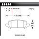 Brzdové dosky HAWK performance Hawk Brake Pad HPS HB434F.543 | race-shop.sk