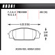 Brzdové dosky HAWK performance Hawk Brake Pad Blue 9012 (16 mm) HB361E.622 | race-shop.sk