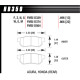 Brzdové dosky HAWK performance Hawk Brake Pad ER-1 HB350D.496 | race-shop.sk