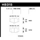 Brzdové dosky HAWK performance Hawk Brake Pad HPS 5.0 HB315B.669 | race-shop.sk