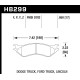 Brzdové dosky HAWK performance Hawk Brake Pad HPS 5.0 HB299B.650 | race-shop.sk