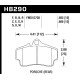 Brzdové dosky HAWK performance Hawk Brake Pad HPS 5.0 HB290B.606 | race-shop.sk