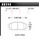 Brzdové dosky HAWK performance Hawk Brake Pad DTC-60 (16 mm) HB245G.631 | race-shop.sk