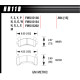 Brzdové dosky HAWK performance Hawk Brake Pad Blue 9012 (15 mm) HB119E.594 | race-shop.sk
