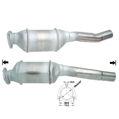 DPF a katalyzátory Magnaflow pre konkrétny model Magnaflow Katalyzátor na AUDI | race-shop.sk