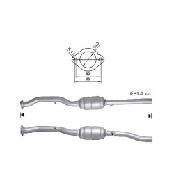 Magnaflow Katalyzátor na AUDI VOLKSWAGEN