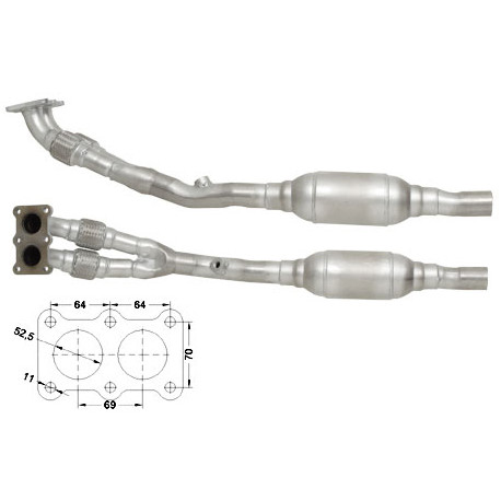 DPF a katalyzátory Magnaflow pre konkrétny model Magnaflow Katalyzátor na AUDI SEAT SKODA VOLKSWAGEN | race-shop.sk