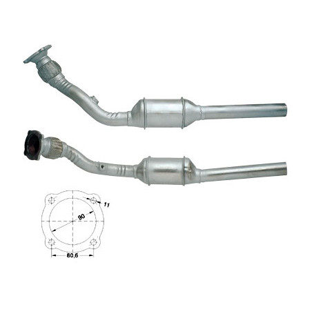 DPF a katalyzátory Magnaflow pre konkrétny model Magnaflow Katalyzátor na AUDI SKODA VOLKSWAGEN | race-shop.sk
