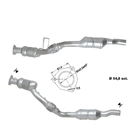 DPF a katalyzátory Magnaflow pre konkrétny model Magnaflow Katalyzátor na AUDI | race-shop.sk