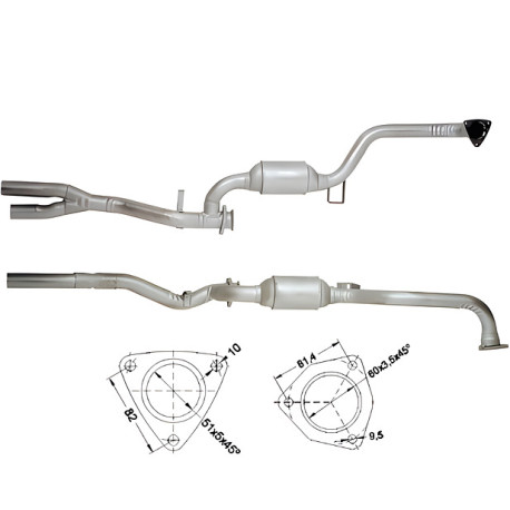 DPF a katalyzátory Magnaflow pre konkrétny model Magnaflow Katalyzátor na AUDI | race-shop.sk