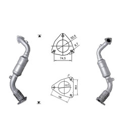 Magnaflow Katalyzátor na AUDI VOLKSWAGEN